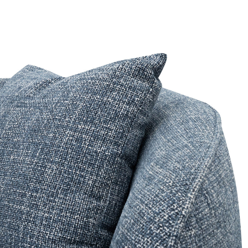 3 Seater Sofa - Moss Blue - View 3