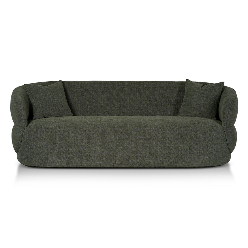 3 Seater Sofa- Moss Green - View 2