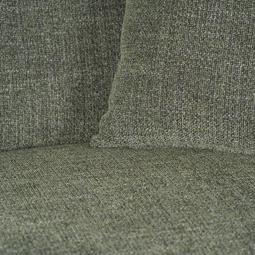 3 Seater Sofa- Moss Green - View 7