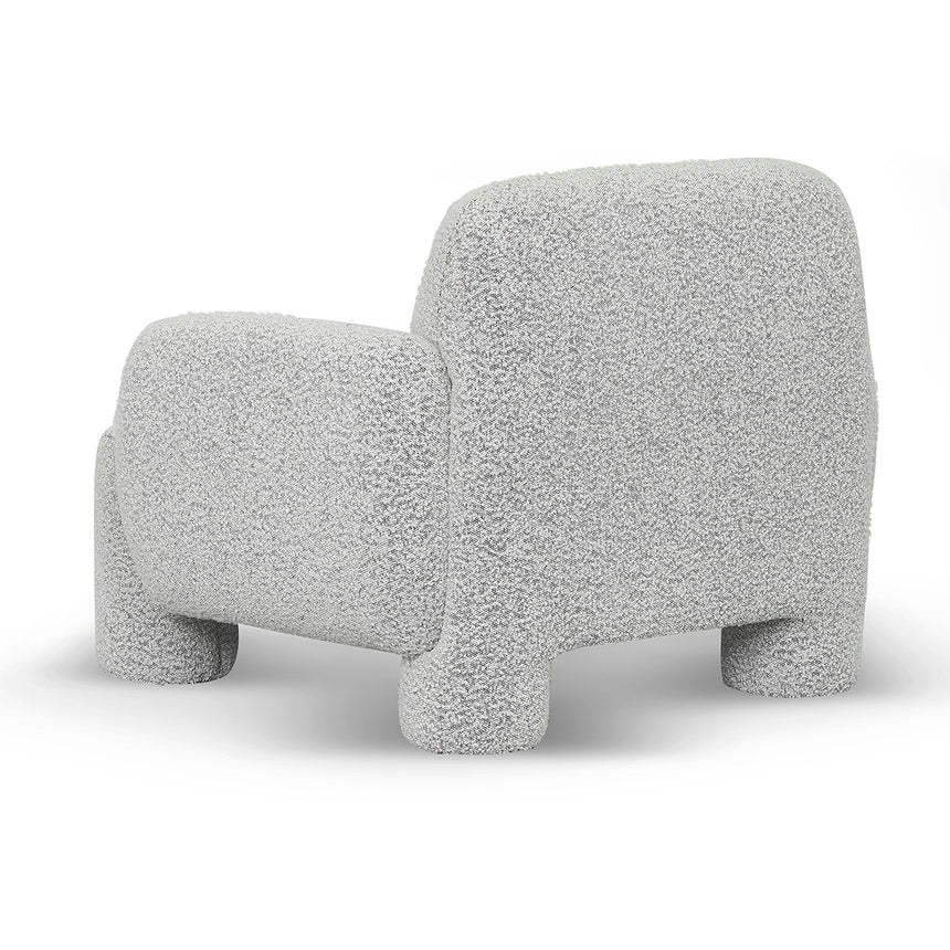 Armchair - Moonlit Pepper Boucle - View 8