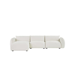 CLC8645-IG 3 Seater Left Chaise Sofa - Beige