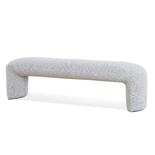 CLC8668-YY 1.5m Long Ottoman Bench - Pepper Boucle