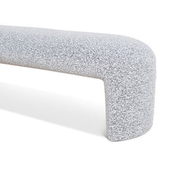CLC8668-YY 1.5m Long Ottoman Bench - Pepper Boucle