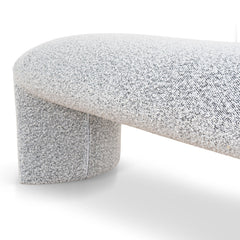 CLC8668-YY 1.5m Long Ottoman Bench - Pepper Boucle