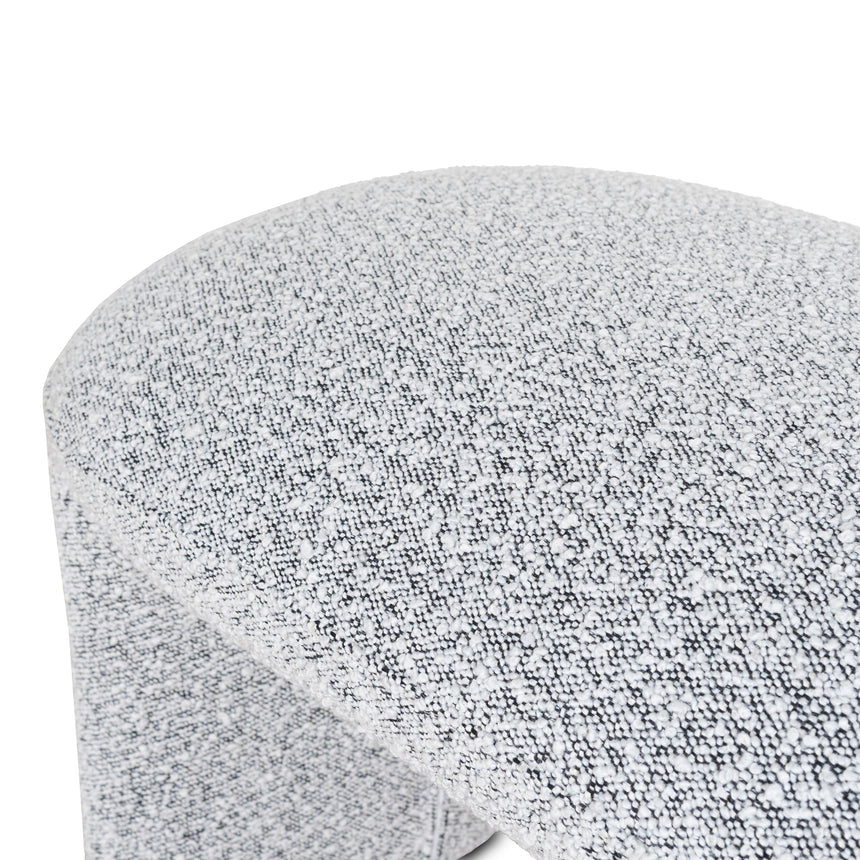 1.5m Long Ottoman Bench | Pepper Boucle | Myka Home - View 7