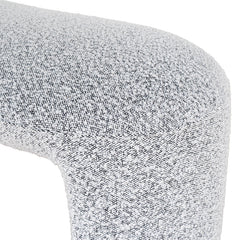 CLC8668-YY 1.5m Long Ottoman Bench - Pepper Boucle