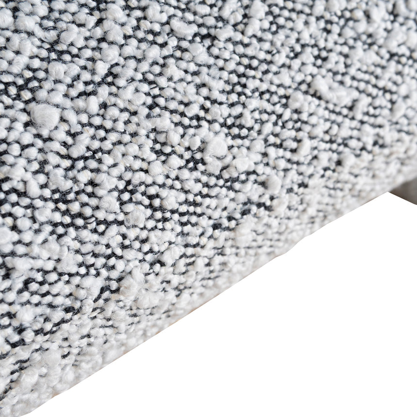 1.5m Long Ottoman Bench | Pepper Boucle | Myka Home - View 9