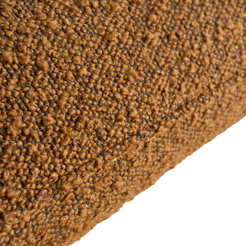 1.5m Long Ottoman Bench | Brown Boucle | Myka Home - View 9