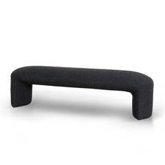 CLC8670-YY 1.5m Long Ottoman Bench - Charcoal Boucle