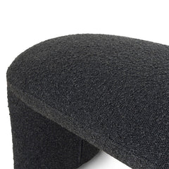 CLC8670-YY 1.5m Long Ottoman Bench - Charcoal Boucle