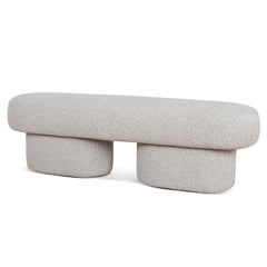 CLC8673-YY 1.5m Long Ottoman Bench - Clay Grey