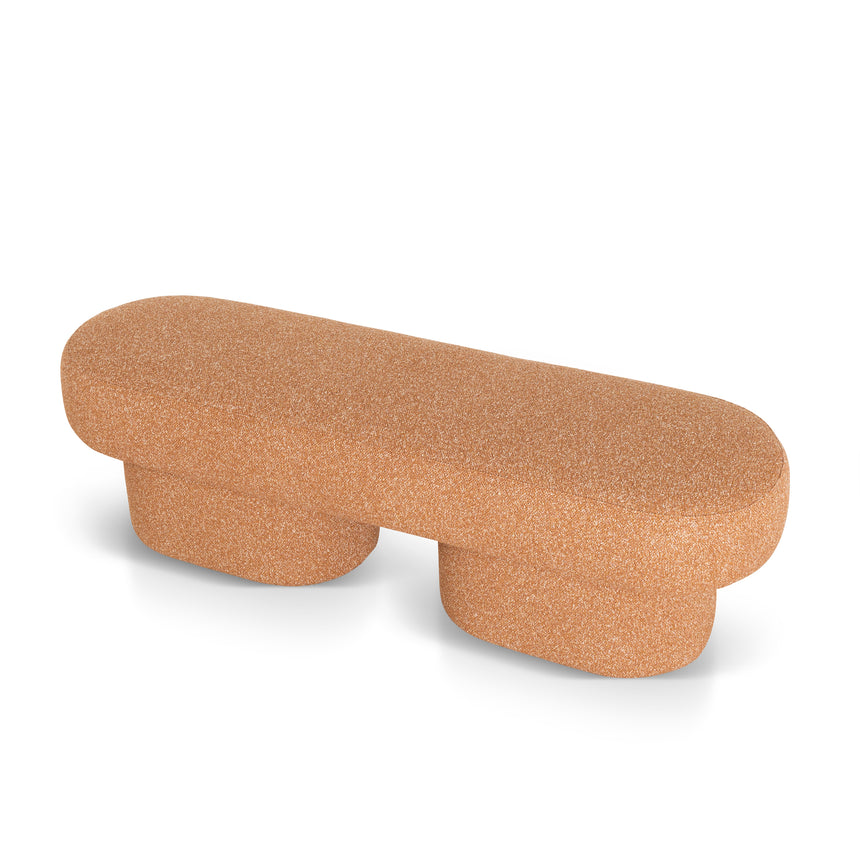 1.5m Long Ottoman Bench | Copper Brown | Myka Home - View 3