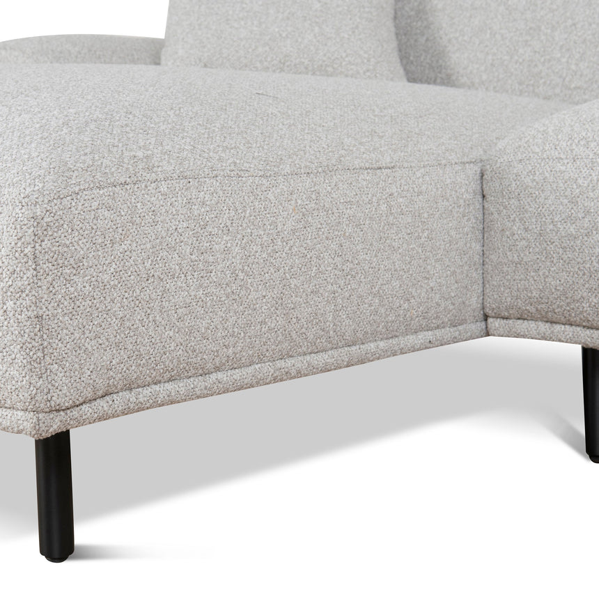 Left Chaise Sofa | Clay Grey | Myka Home - View 10