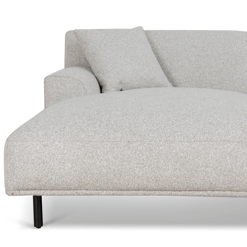 Left Chaise Sofa | Clay Grey | Myka Home - View 11
