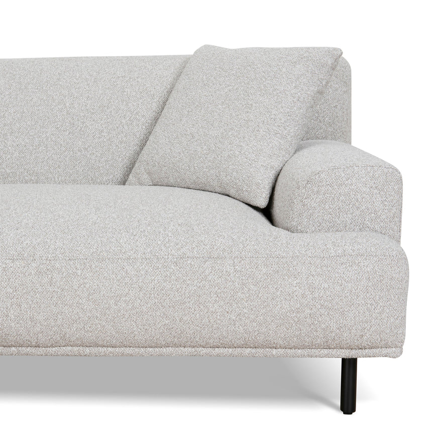 Left Chaise Sofa | Clay Grey | Myka Home - View 16