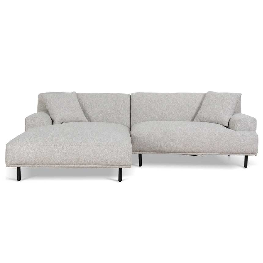 Left Chaise Sofa | Clay Grey | Myka Home - View 3