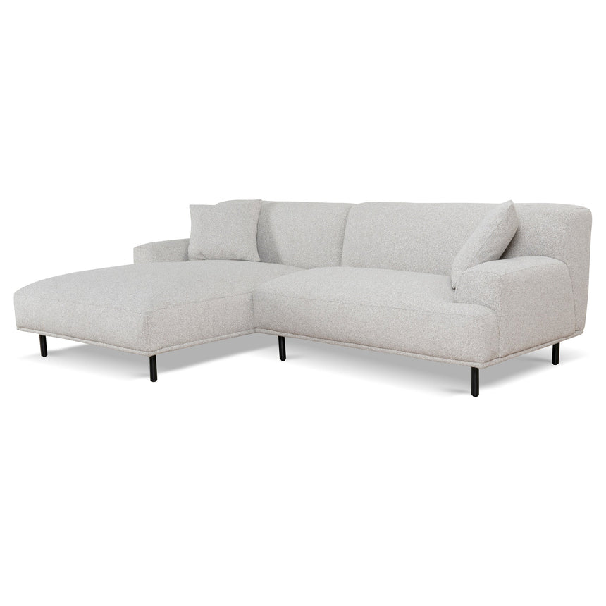 Left Chaise Sofa | Clay Grey | Myka Home - View 2