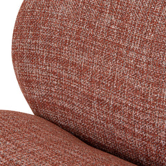 CLC8746-CA Lounge Chair - Moss Rust Orange