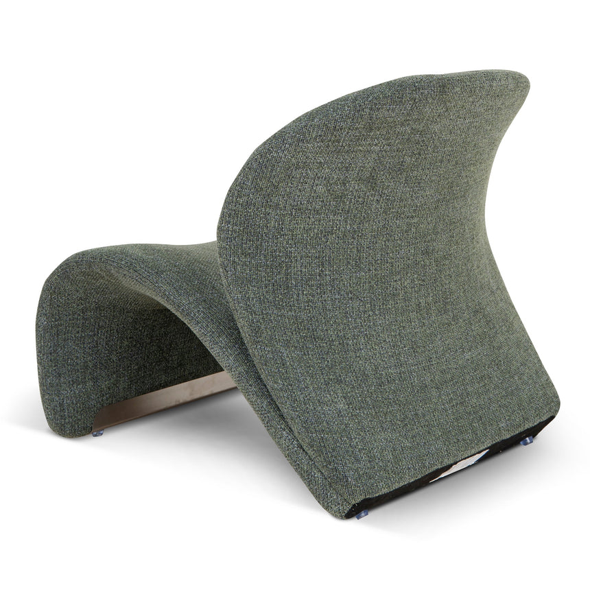 Lounge Chair | Moss Green | Myka Home - View 3
