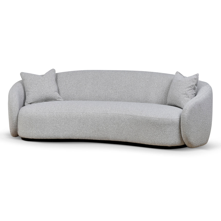 3 Seater Fabric Sofa | Clay Grey | Myka Home