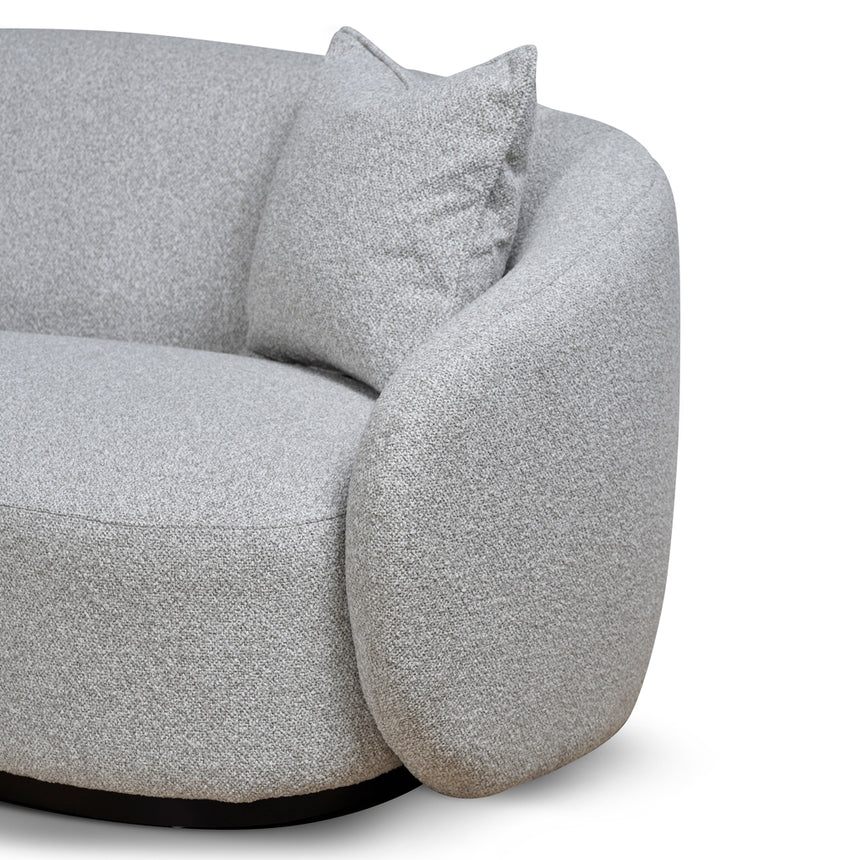 3 Seater Fabric Sofa | Clay Grey | Myka Home - View 6