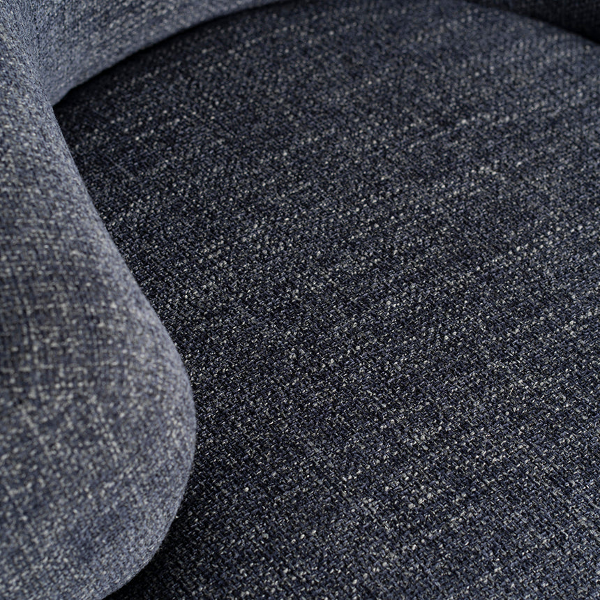 Fabric Armchair | Moss Navy | Myka Home - View 7