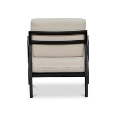 Black Elm Armchair | Light Beige | Myka Home