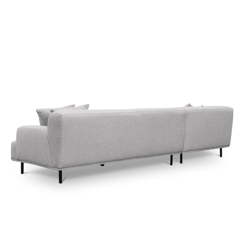 3 Seater Left Chaise Sofa | Sterling Sand | Myka Home - View 6