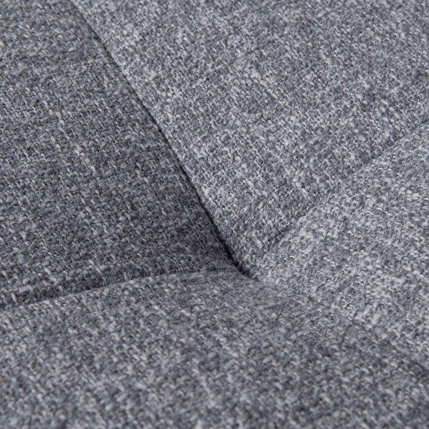 Right Chaise Fabric Sofa | Glacier Grey | Myka Home - View 14