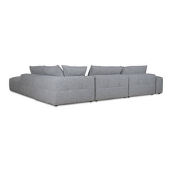 Ex Display - CLC8862-KSO Right Chaise Fabric Sofa - Glacier Grey