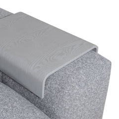 CLC8862-KSO Right Chaise Fabric Sofa - Glacier Grey