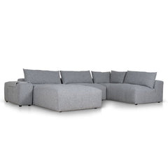 Ex Display - CLC8862-KSO Right Chaise Fabric Sofa - Glacier Grey