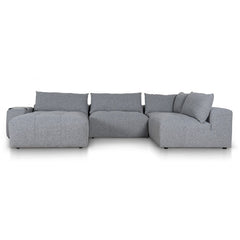 Ex Display - CLC8862-KSO Right Chaise Fabric Sofa - Glacier Grey