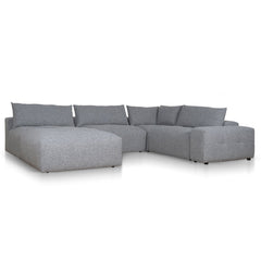 CLC8862-KSO Right Chaise Fabric Sofa - Glacier Grey