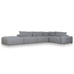 Ex Display - CLC8862-KSO Right Chaise Fabric Sofa - Glacier Grey