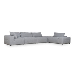 Ex Display - CLC8862-KSO Right Chaise Fabric Sofa - Glacier Grey