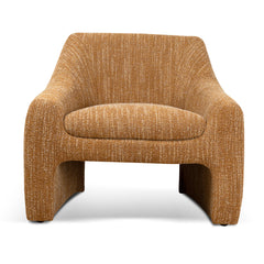 Fabric Armchair | Ginger Brown | Myka Home