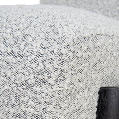CLC8907-CA Armchair - Charcoal White Boucle