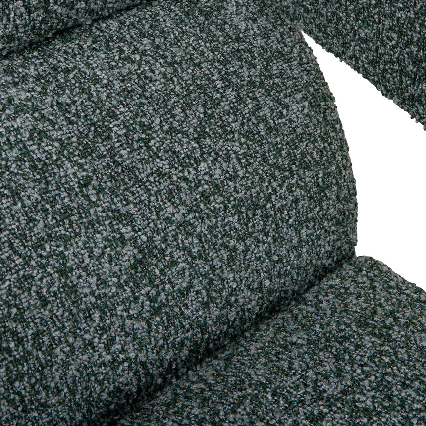Swivel Armchair | Green Boucle | Myka Home - View 11