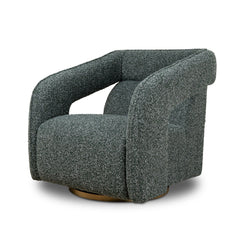 Armchair | Green Boucle | Myka Home