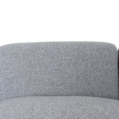 CLC8965-KSO Right Chaise Modular Sofa - Glacier Grey