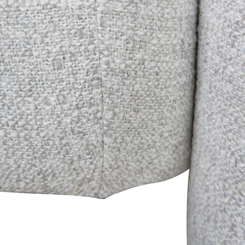 Fabric Armchair | Cloud Grey | Myka Home - View 10