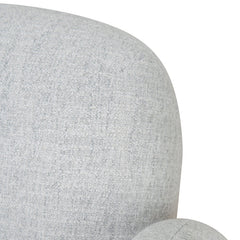 CLC8969-KSO Fabric Armchair - Cloud Grey