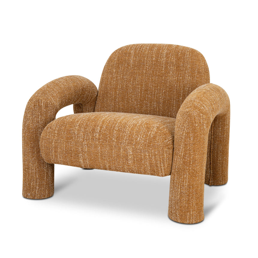 Fabric Armchair | Ginger Brown | Myka Home