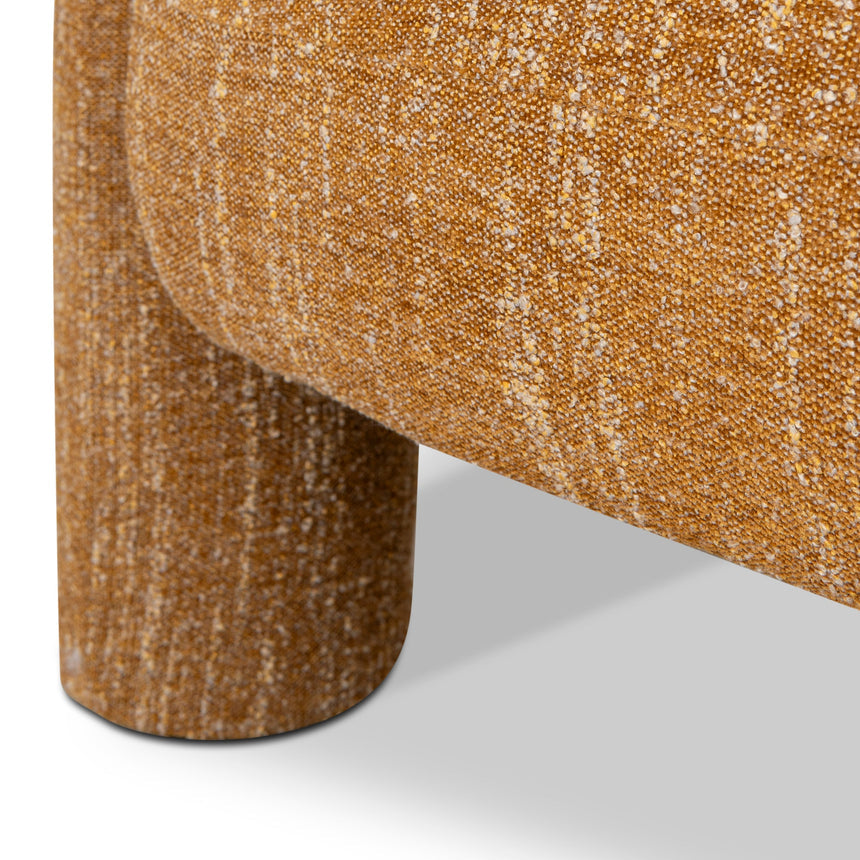 Fabric Armchair | Ginger Brown | Myka Home - View 8