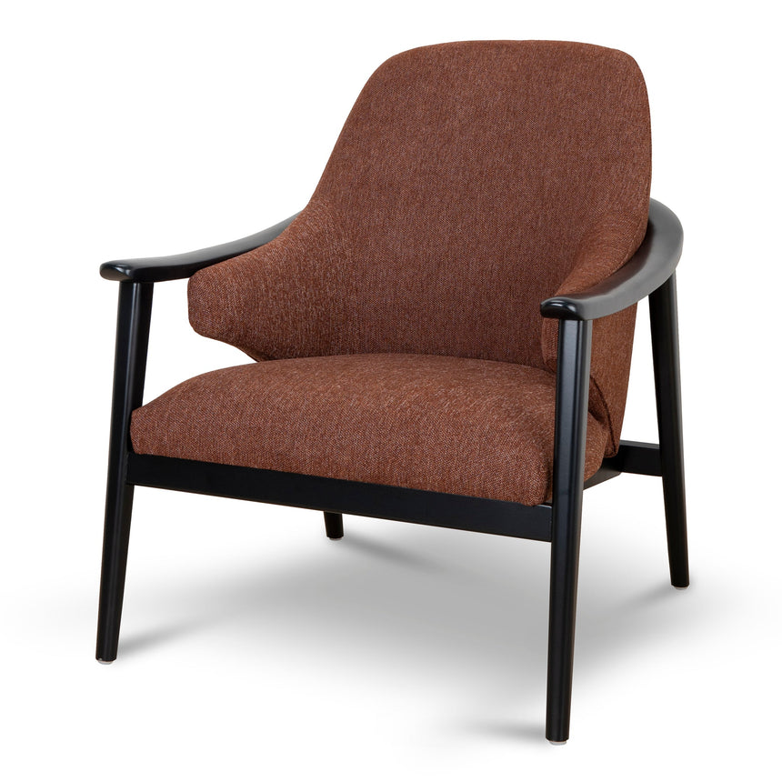 Fabric Armchair | Gingerbread Brown | Myka Home