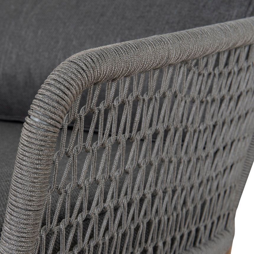 4pcs Outdoor Lounge Set | Grey | Myka Home - View 11