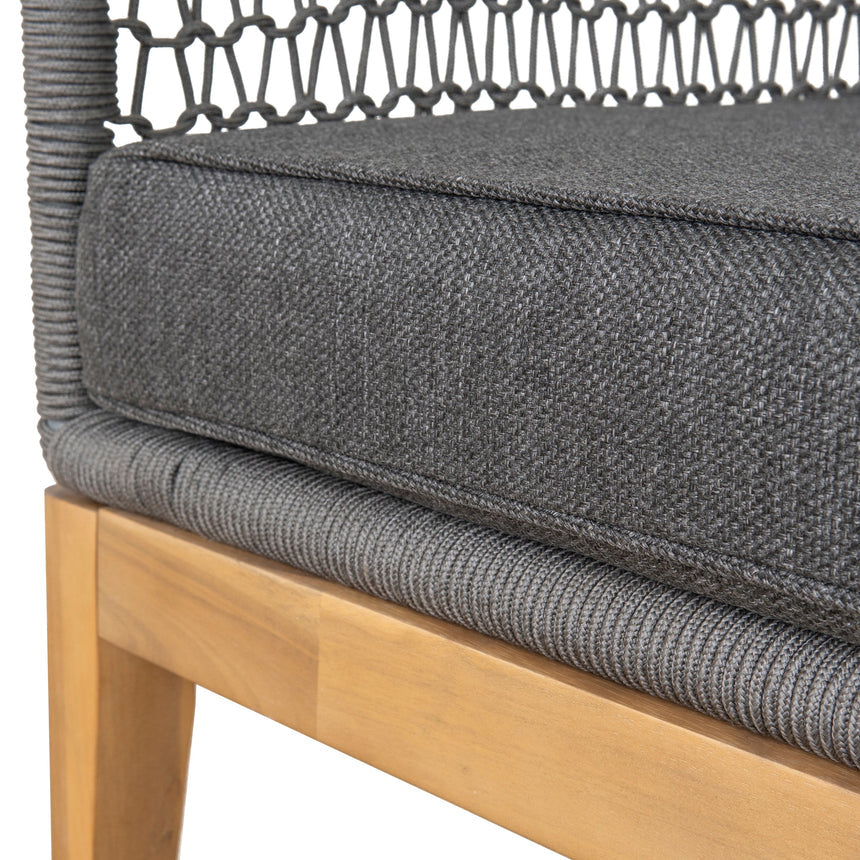 4pcs Outdoor Lounge Set | Grey | Myka Home - View 12