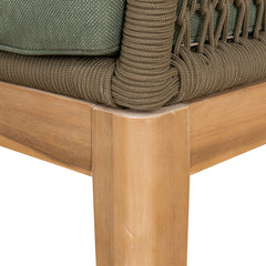 CLS10168-EM 4pcs Outdoor Lounge Set - Royal Stone Green