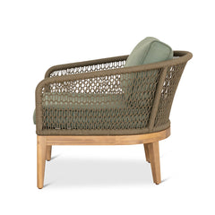 CLS10168-EM 4pcs Outdoor Lounge Set - Royal Stone Green